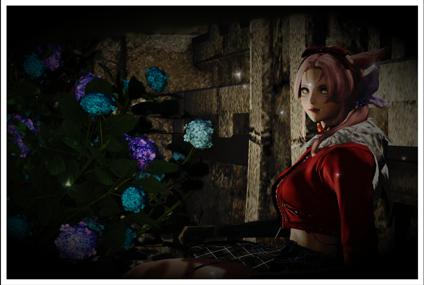 By the Bushes at Home...